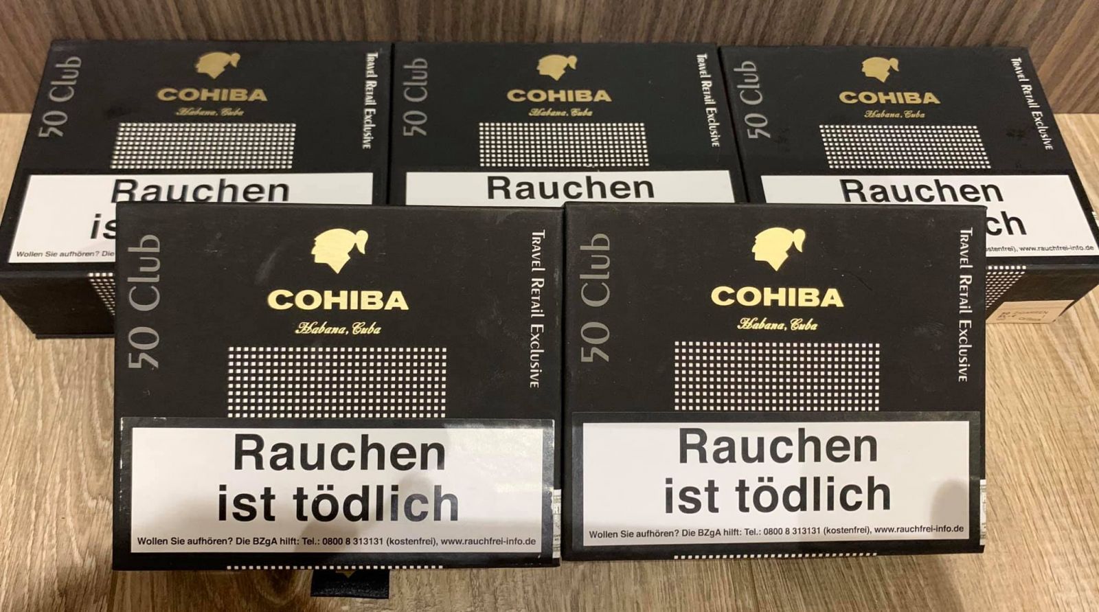 Xì gà Cohiba Club - Hộp 50 điếu