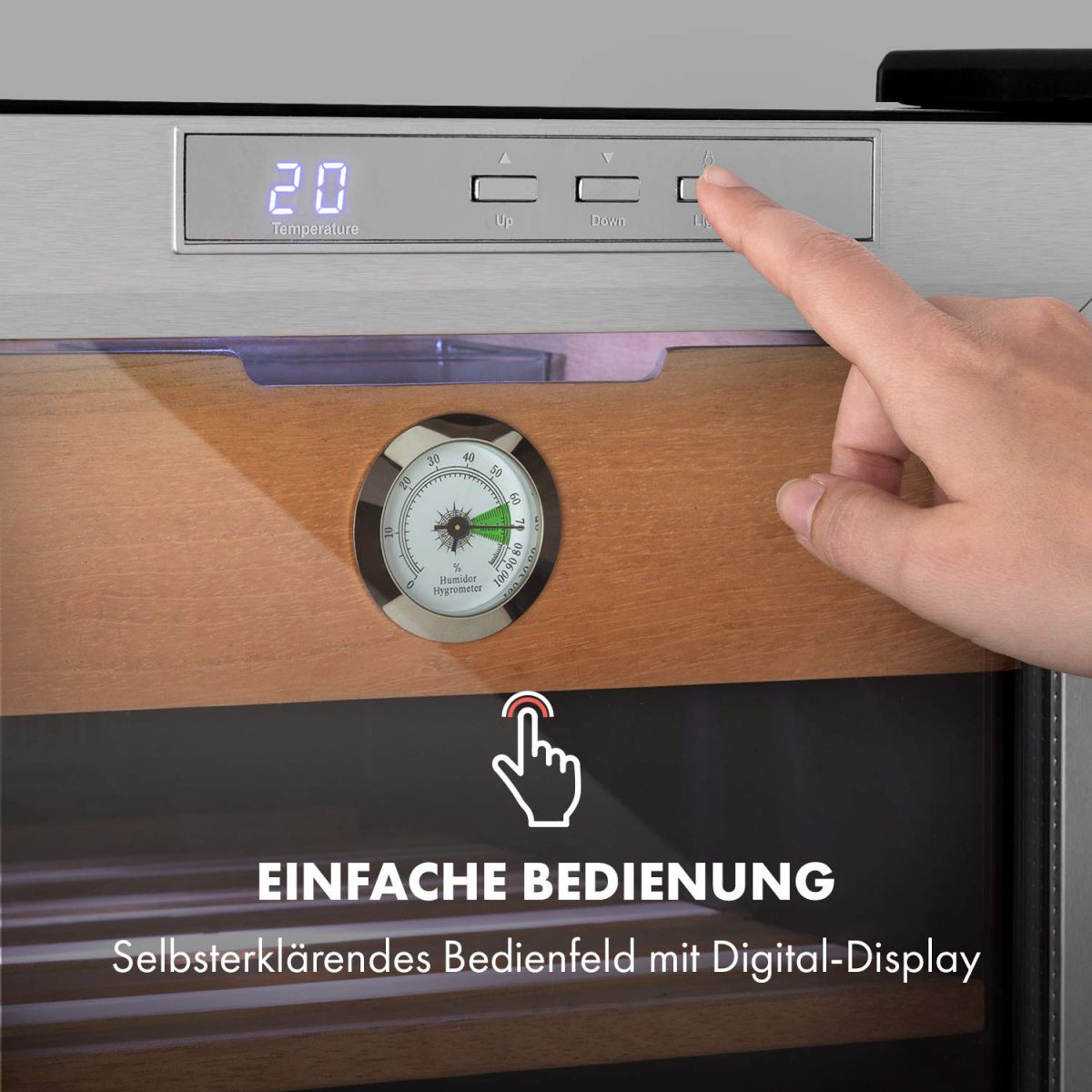 Tủ xì gà Klarstein EL Presidente 48 Zigarren