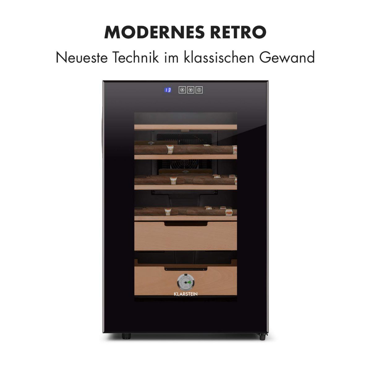 Tủ xì gà Klarstein EL Presidente 65 Humidor