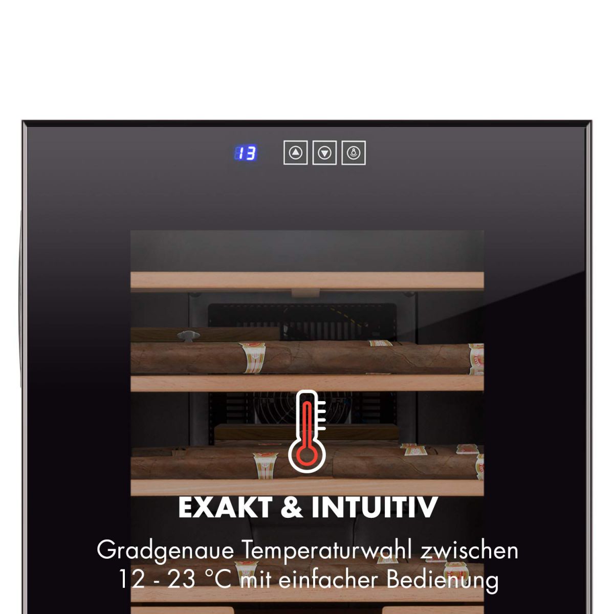 Tủ xì gà Klarstein EL Presidente 65 Humidor