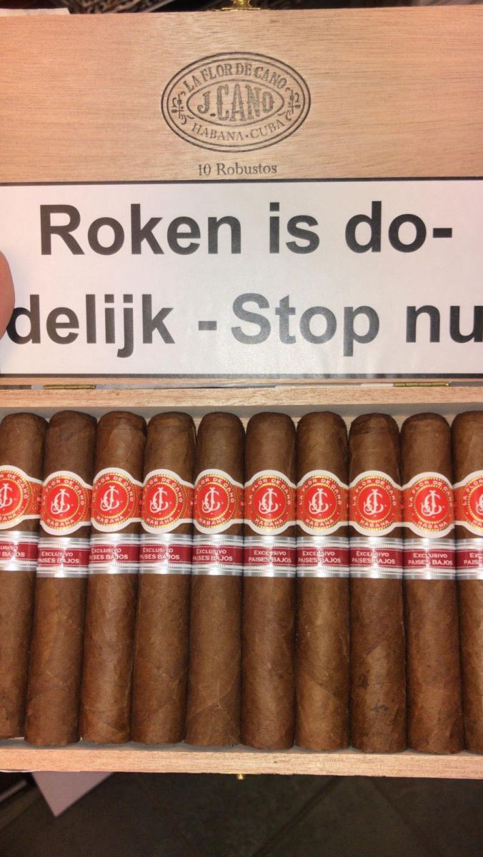 Xì gà La Flor De Cano Robusto - Hộp 10 điếu