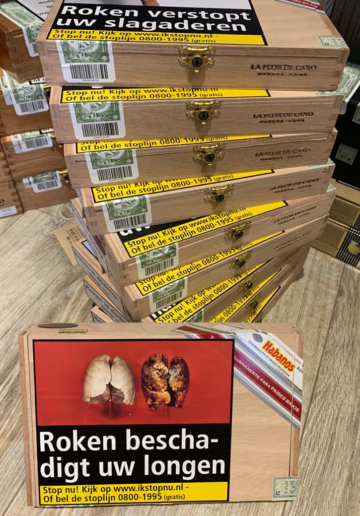 Xì gà La Flor De Cano Robusto - Hộp 10 điếu