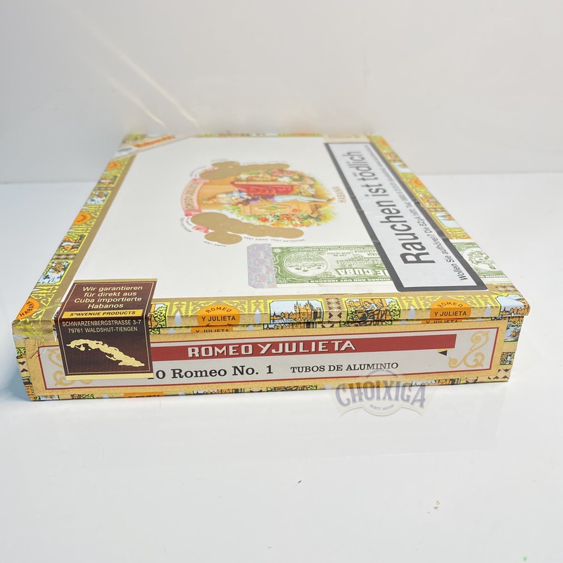 Xì gà Romeo Y Julieta Romeo No.1 Tubos – Hộp 10 điếu