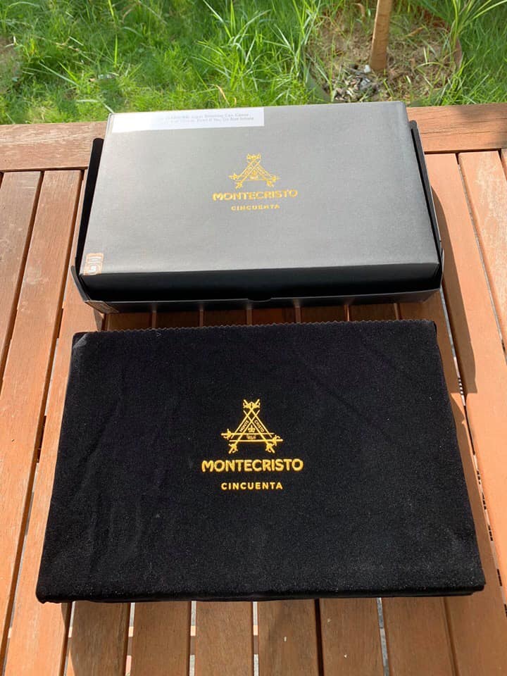 Xì gà Montecristo Cincuenta - Hộp 10 điếu