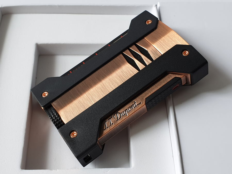 Khò S.T. Dupont Torch Lighter - Defi Extreme - Brushed Copper 021407