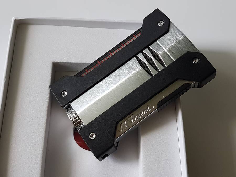 Khò St-Dupont Defi Extreme Torch Flame Brushed