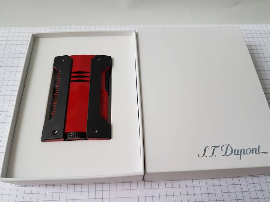 Khò St-Dupont Defi Extreme Torch Flame Red