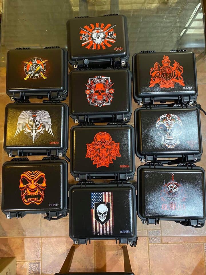 Xì gà Travel Gurkha Humidor Limited - Hộp 20 điếu