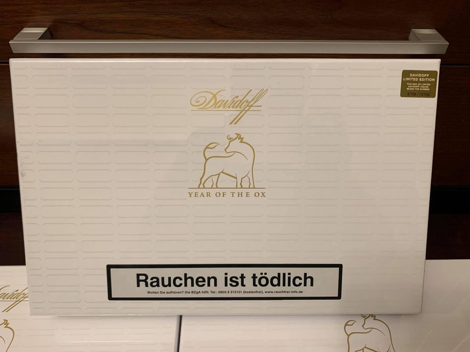 Xì gà Davidoff Limited Edition 2021 Year of the Ox (Tân sửu)