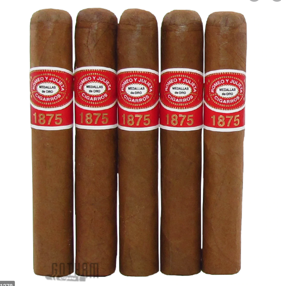 Xì gà Romeo Y Julieta Robusto Bulk - Pack 5 điếu