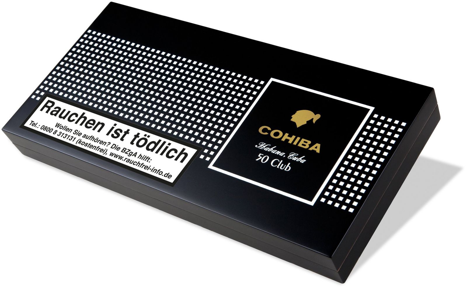Xì gà Cohiba Club 50 Humidor - Hộp gỗ 50 điếu