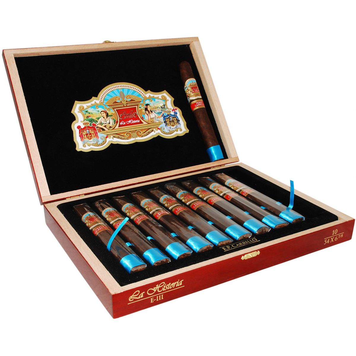 Xì gà E.P. Carrillo La Historia E-III - Hộp 10 điếu