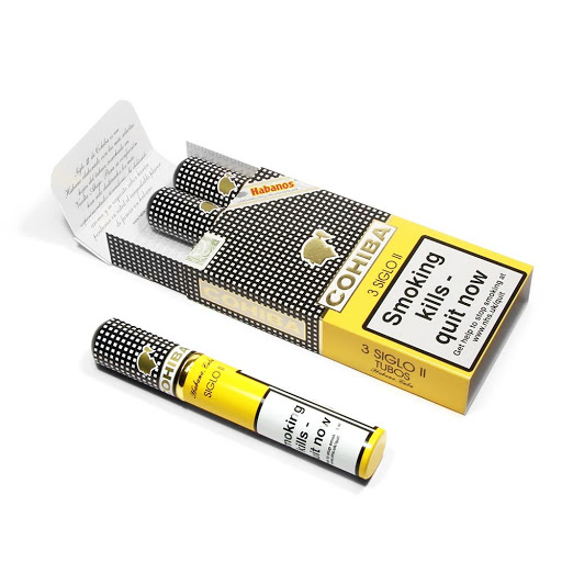 Xì gà Cohiba Siglo 2 II Tubos - Hộp 3 điếu