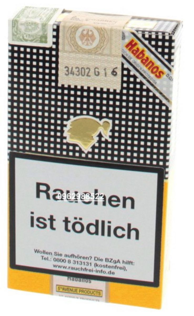 Xì gà Cohiba Robustos Tubos – Hộp 3 điếu