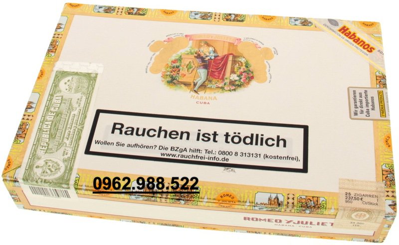 Xì gà Romeo y Julieta Cedros De Luxe No 2