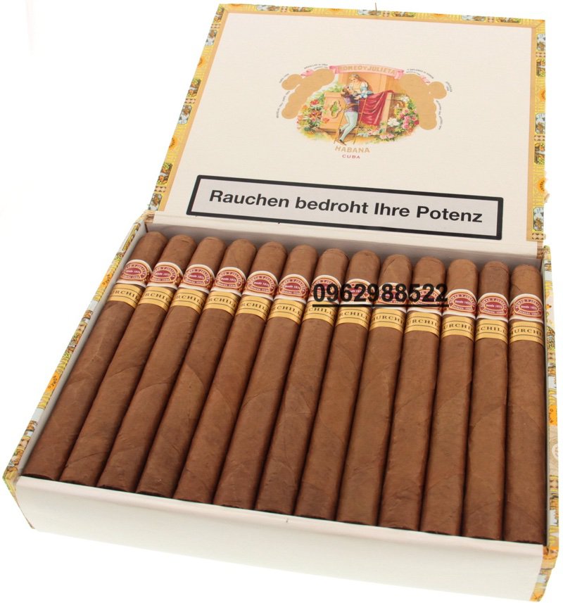 Xì gà Romeo y Julieta Churchills - Hộp 25 điếu