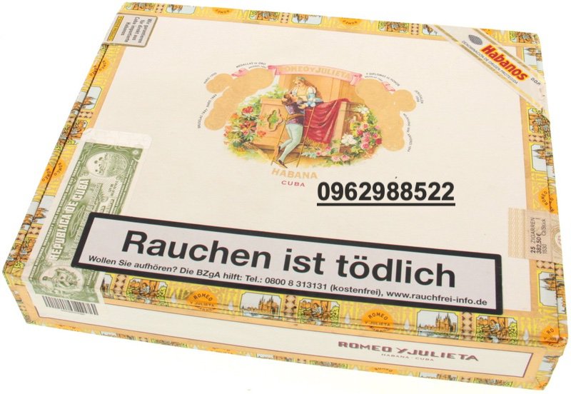 Xì gà Romeo y Julieta Churchills - Hộp 25 điếu