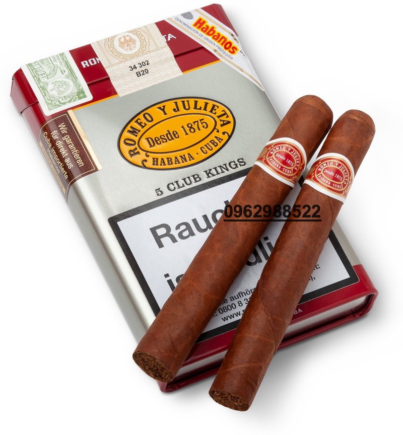 Xì gà Romeo y Julieta Club King - Hộp 50 điếu