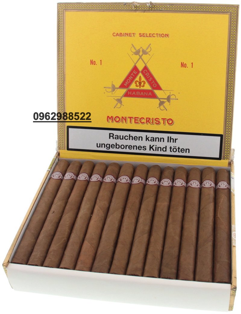 Xì gà Montecristo No. 1 - Hộp 25 điếu