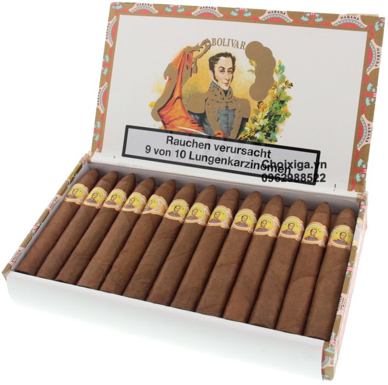 Xì gà Bolivar Belicosos Finos - Hộp 25 điếu