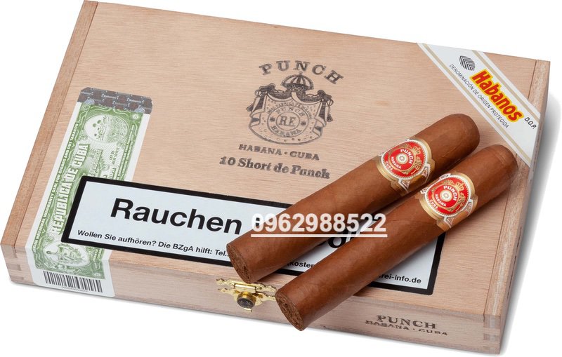 Xì gà Punch Short de Punch - Hộp 10 điếu