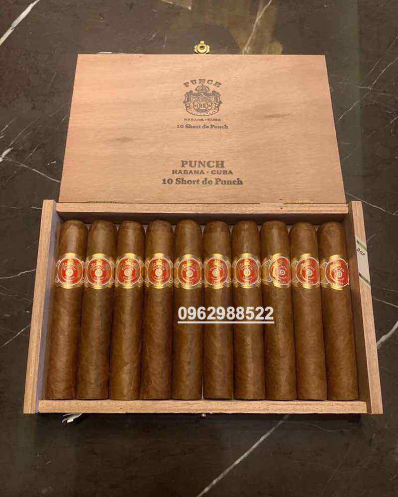 Xì gà Punch Short de Punch - Hộp 10 điếu