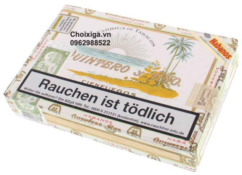 Xì gà Quintero Londres Extra - Hộp 25 điếu