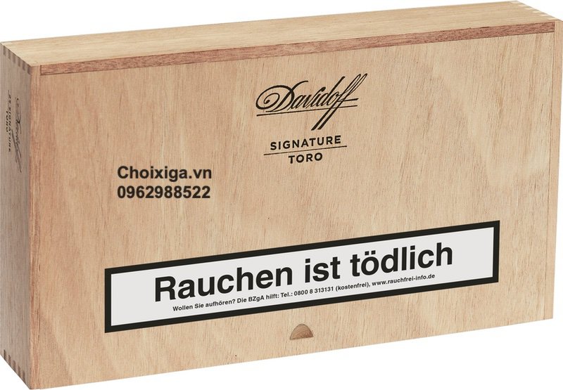 Xì gà Davidoff Signature Toro - Hộp 25 điếu