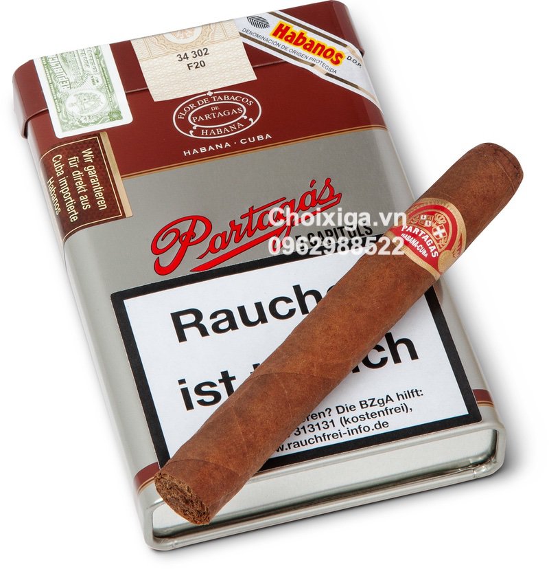 Xì gà Partagas Capitols - Hộp 25 điếu