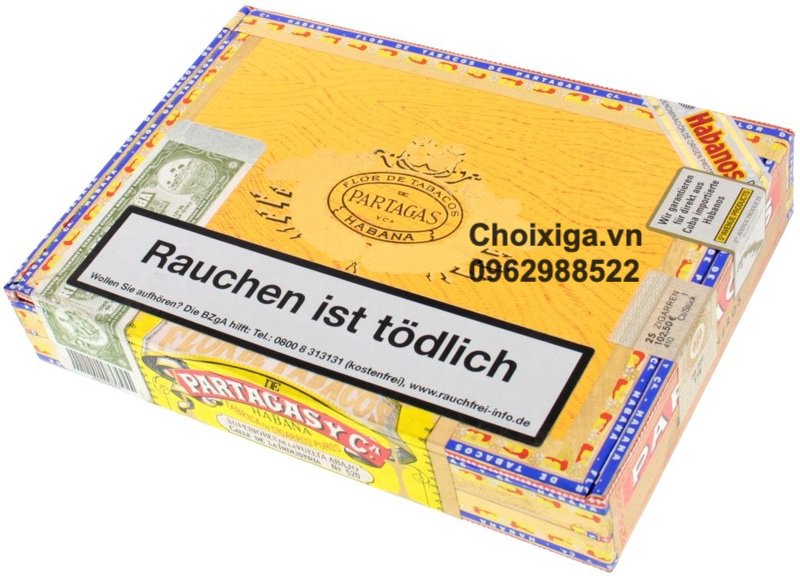Xì gà Partagas Habaneros - Hộp 25 điếu