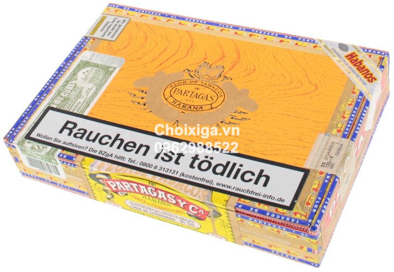 Xì gà Partagas Petit Coronas Especiales - Hộp 25 điếu