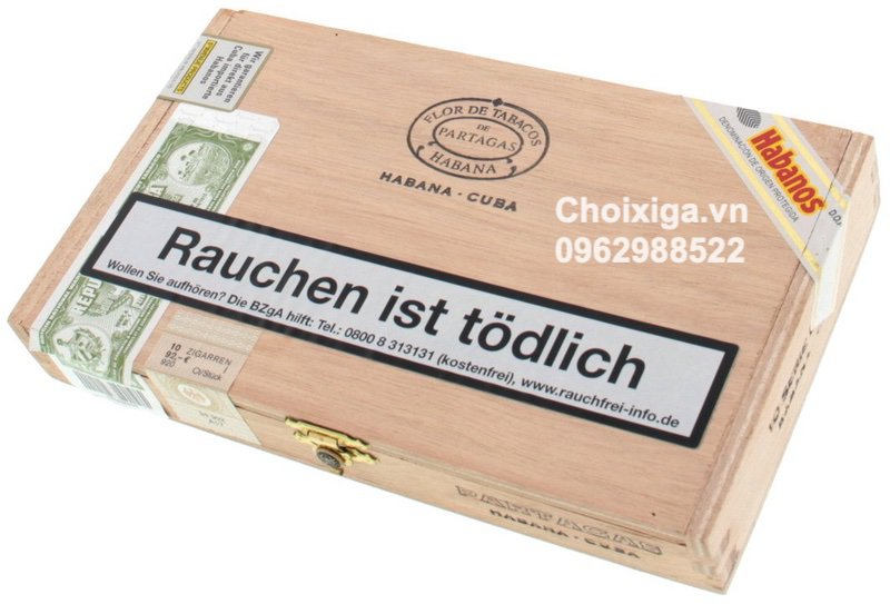 Xì gà Partagas Serie D No. 5 - Hộp 10 điếu