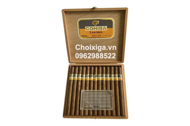 Xì gà Cohiba Lanceros - Hộp 25 điếu