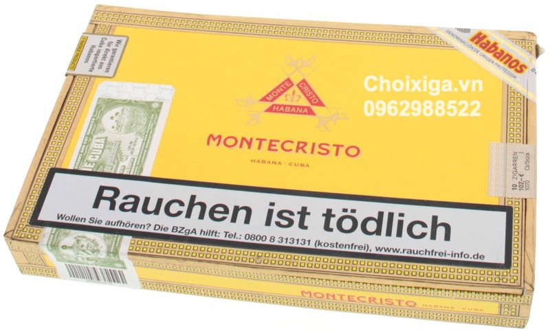 Xì gà Montecristo Petit No. 2 - Hộp 10 điếu