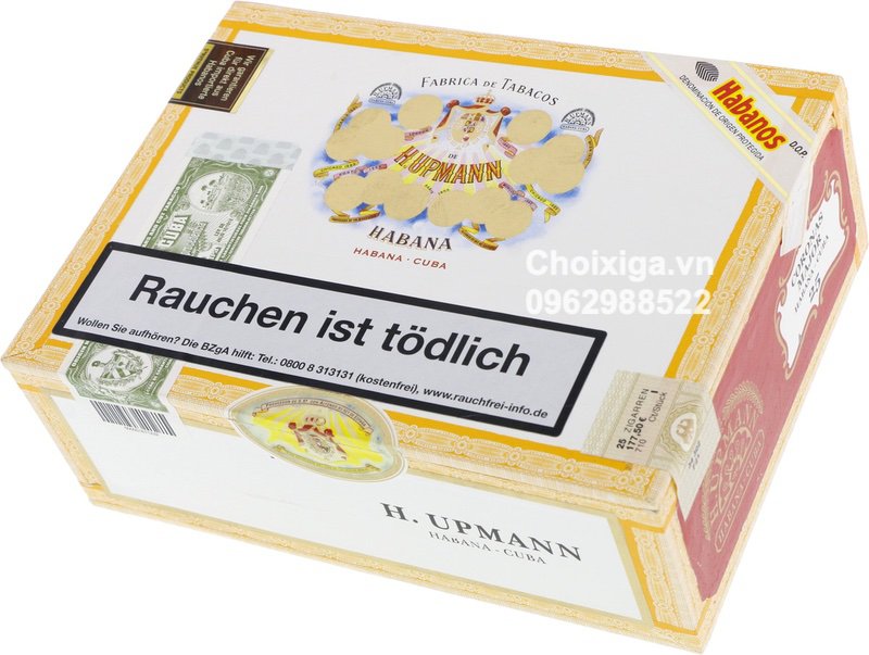 Xì gà H. Upmann Coronas Major - Hộp 25 điếu