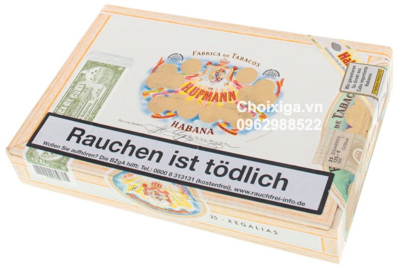 Xì gà H. Upmann Regalias - Hộp 25 điếu