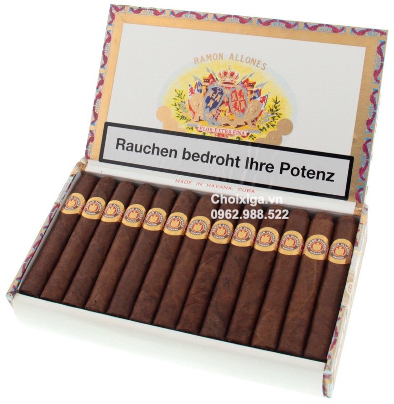 Xì gà Ramon Allones Small Club Corona - Hộp 25 điếu