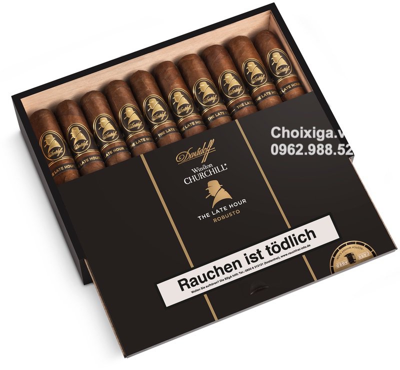 Xì gà Davidoff Winston Churchill The Late Hour Robusto