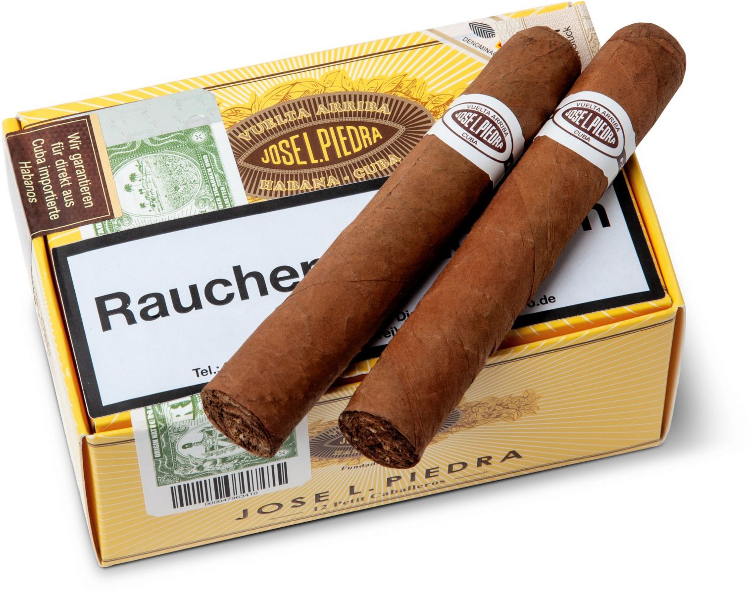 Xì gà Jose L. Piedra Petit Caballeros - Hộp 12 điếu