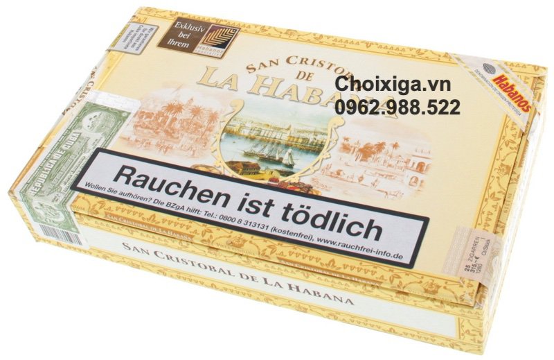 Xì gà San Cristobal de la Habana La Fuerza - Hộp 25 điếu
