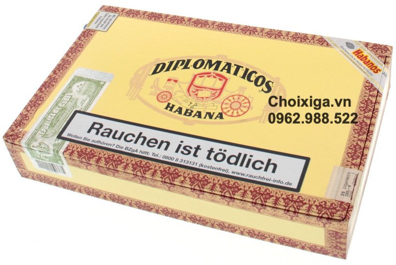 Xì gà Diplomaticos No. 2 Piramide - Hộp 25 điếu