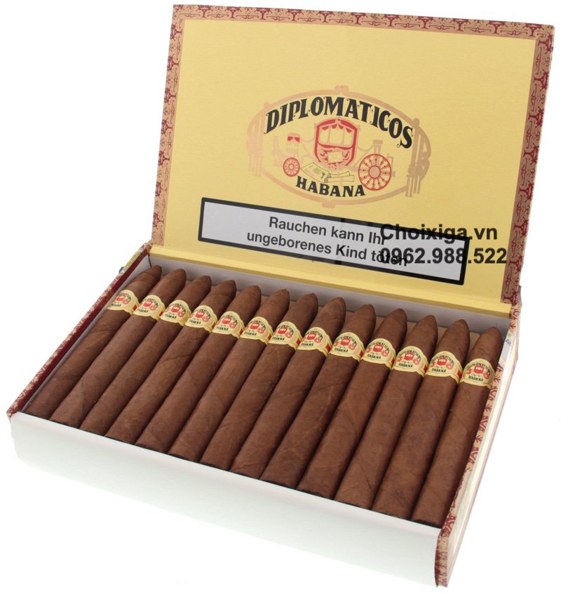 Xì gà Diplomaticos No. 2 Piramide - Hộp 25 điếu