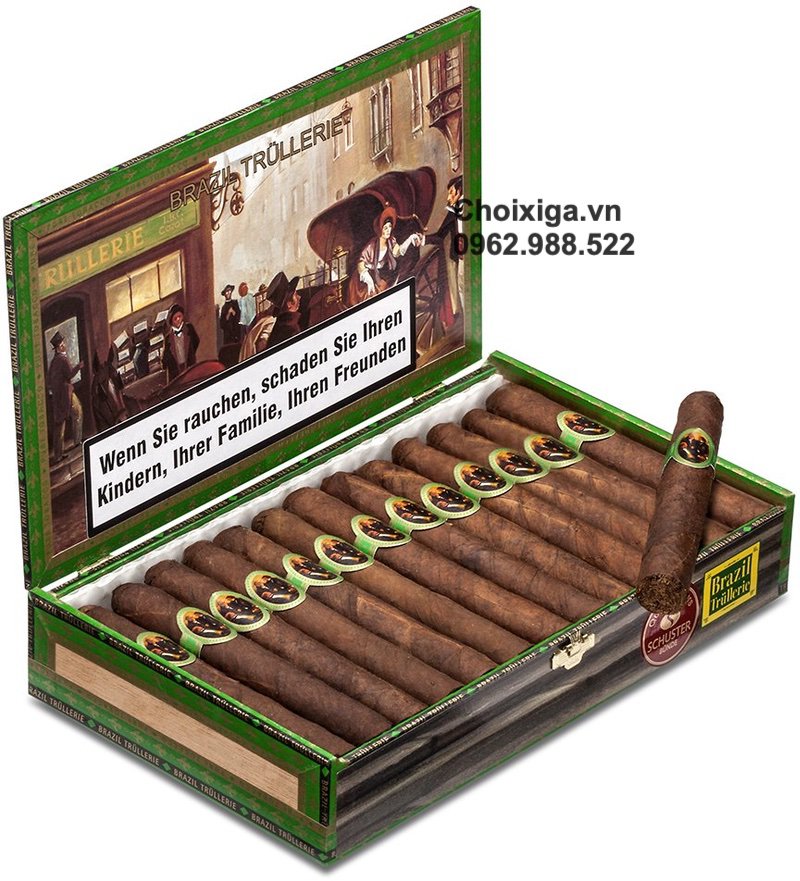 Xì gà Brazil Trüllerie Lunch - Hộp 25 điếu
