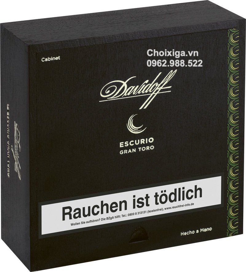 Xì gà Davidoff Escurio Gran Toro - Hộp 12 điếu
