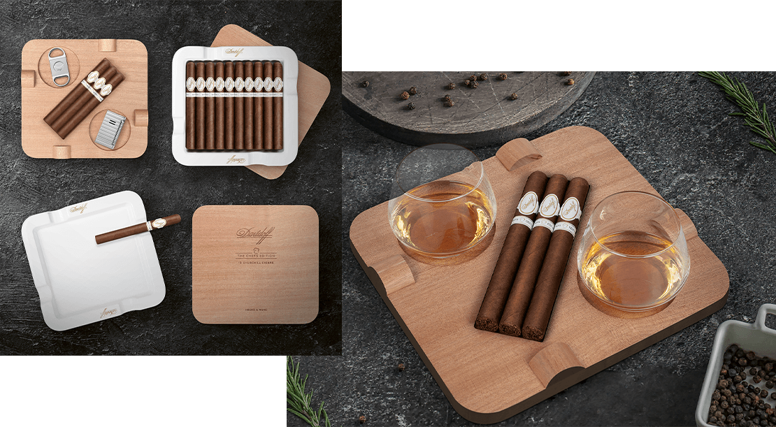 Xì gà Davidoff Chefs Edition 2021 Churchill - Hộp 10 điếu