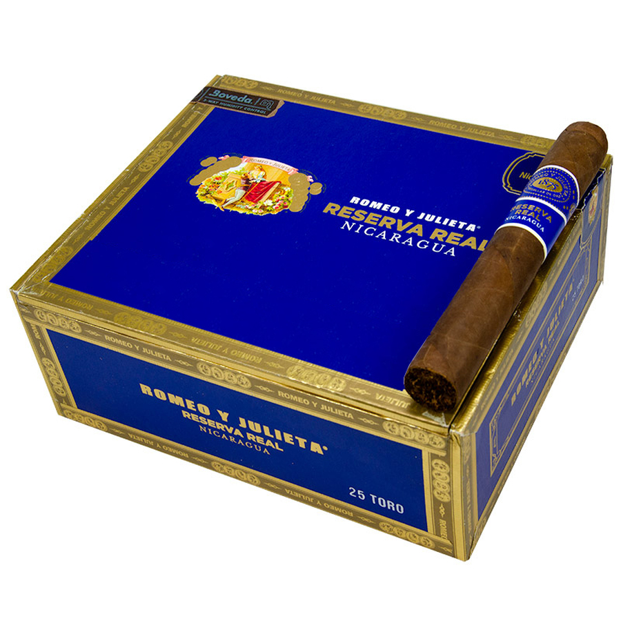 Xì gà Romeo Y Julieta Reserva Real Nicaragua Toro - Hộp 25 điếu