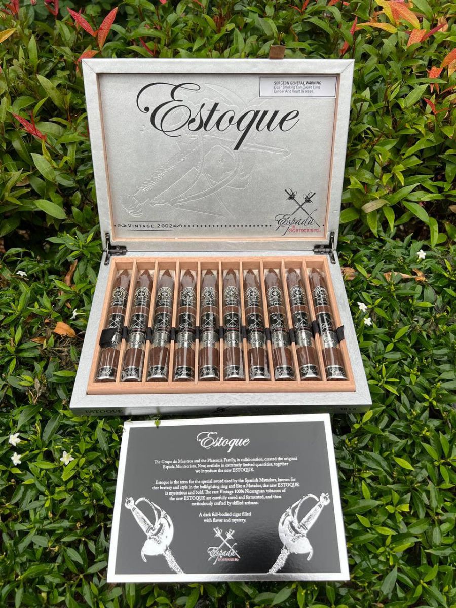 Xì gà Montecristo Espada Estoque - Hộp 10 điếu