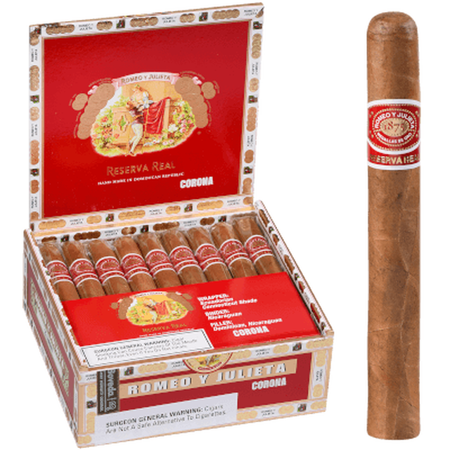 Xì gà Romeo Y Julieta Reserva Real Corona - Hộp 25 điếu