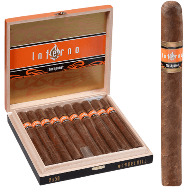 Xì gà Inferno Flashpoint Churchill - Hộp 10 điếu