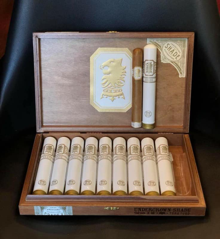 Xì gà Drew Estate Undercrown Shade Toro Tubo -Hộp 10 điếu